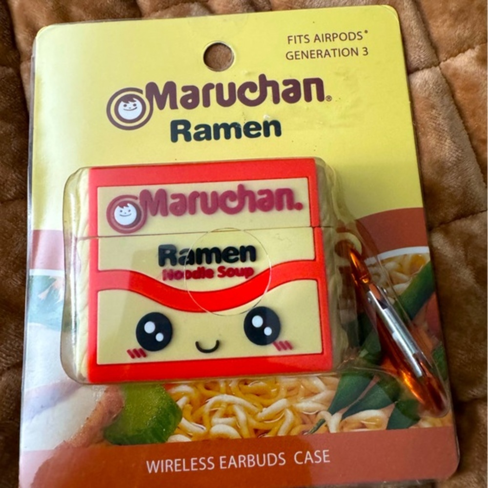 ADORABLE and FUN- Wireless earbuds case- or use it to hold Advil😂get creative!!